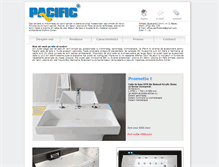 Tablet Screenshot of pacificstore.ro